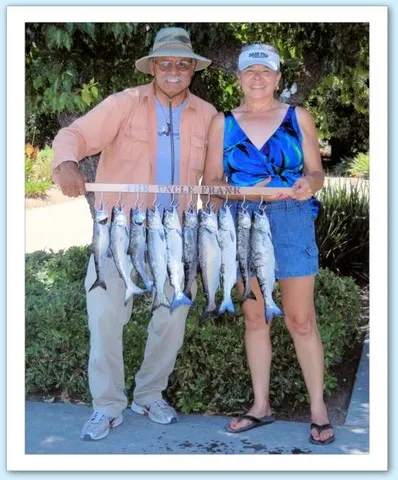 Bob and Maria Hernandez with limits of Pine Flat Kings