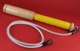 Maple Fish billy with yellow handle and stretch lanyard